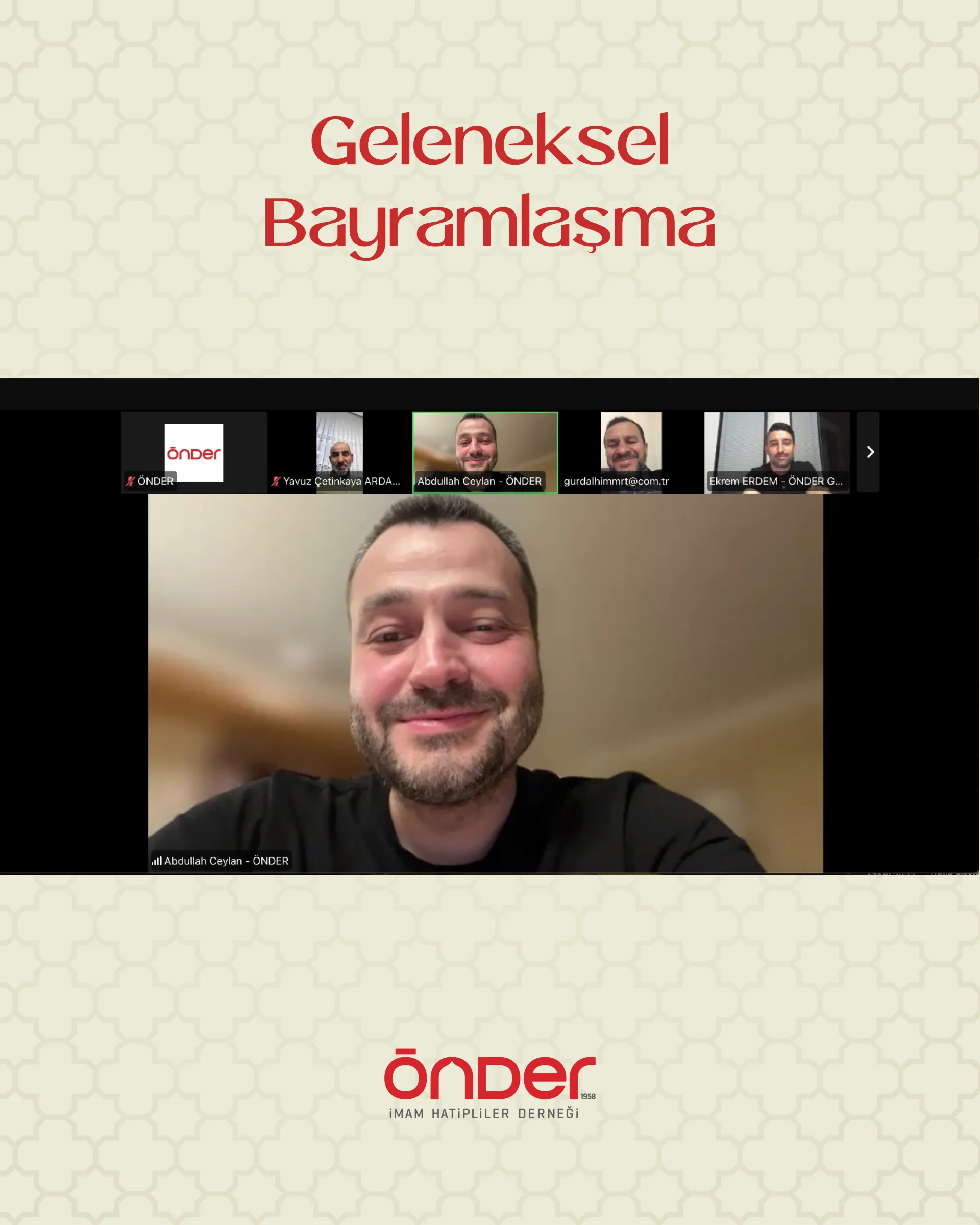 ÖNDER'DE GELENEKSEL KURBAN BAYRAMI BAYRAMLAŞMASI