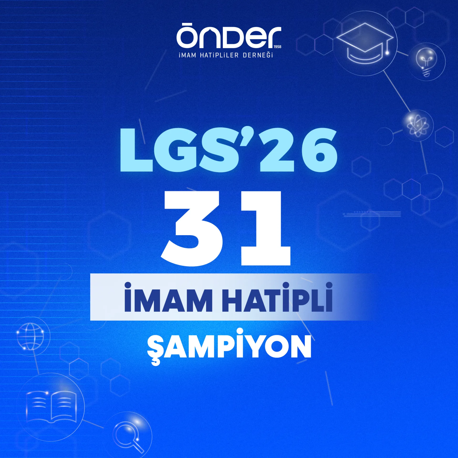 LGS 2026’DA 31 İMAM HATİPLİ ŞAMPİYON